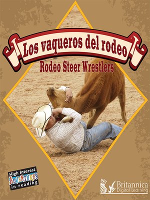 cover image of Los Vaqueros del Rodeo (Rodeo Steer Wrestlers)